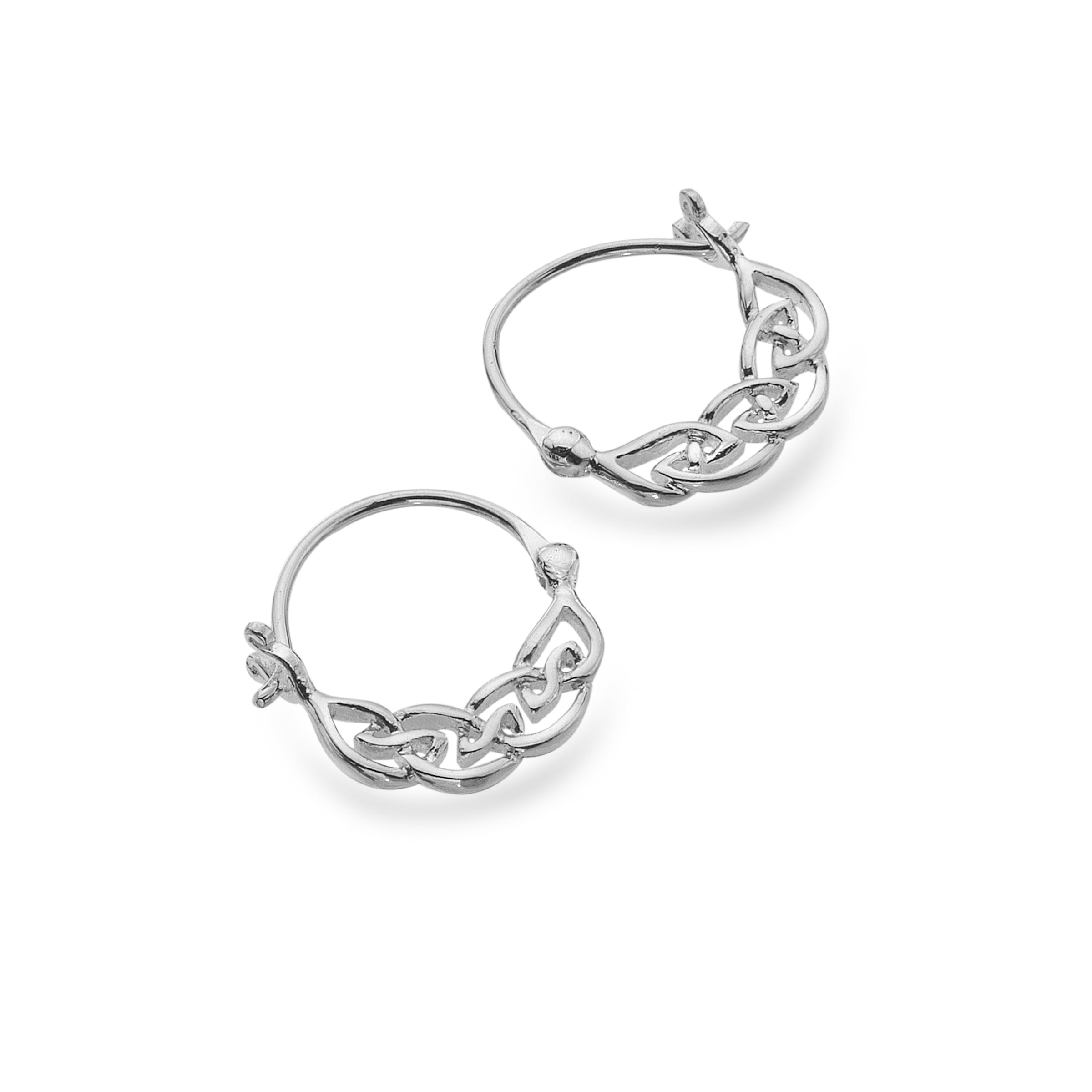 Lindisfarne knot hoops